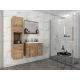 Mirjan24 bathroom furniture, 4 elements, Wotan oak