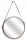 Bathroom Mirror Mirror Decorations Premium Wall Circle 500 x 500 mm