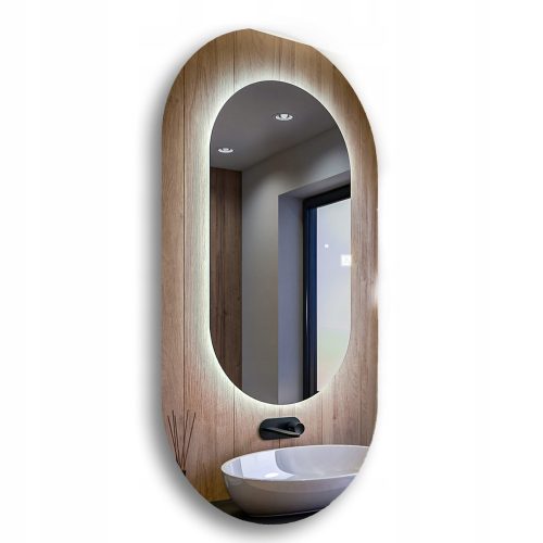 Bathroom mirror Artforma oval wall mirror 500 x 700 mm