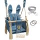 Garden, terrace and balcony swings Drew-Mix bucket swing 34 x 30 x 34 cm