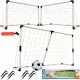 Portable soccer goal 180 x 120 x 40 cm