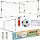 Portable soccer goal 120 x 80 x 40 cm