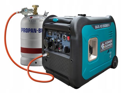  Portable single-phase generator Könner & Söhnen 5500 W petrol