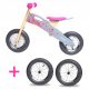 Wooden balance bike with inflatable wheels 10 and 12