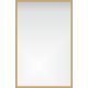 Bathroom mirror Galakor wall mirror, rectangular, metal frame, 600 x 1500 mm