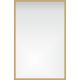 Bathroom mirror Galakor wall mirror, rectangular, metal frame, 600 x 1500 mm