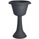  Form-Plastic flowerpot 58 cm x 37 x 58 cm diameter 37 cm plastic black