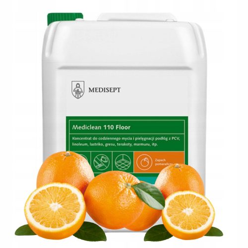 Medisept Mediclean MC 110 Floor Liquid 5 l orange