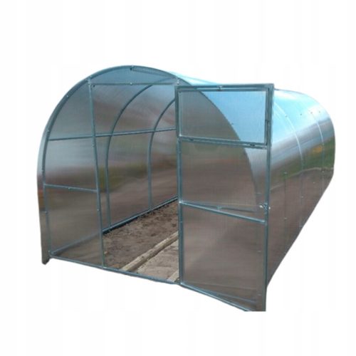 Polytunnel, panneaux en plastique Polytunnel 4 m² 200 x 200 cm transparent