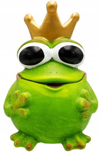  LARGE GARDEN FROG, Frog Prince, Garden Figure