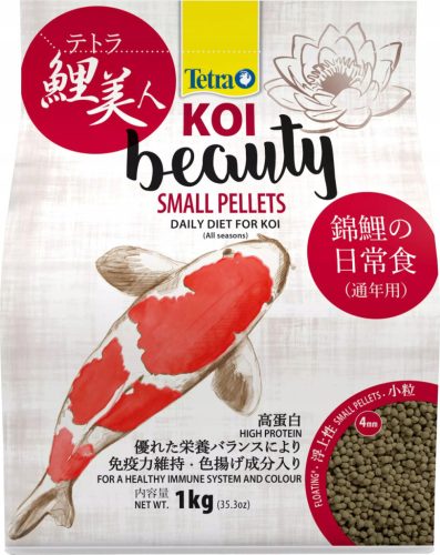  Tetra Koi Beauty Small Pellets for Fish 4l