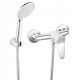 chrome shower faucet from Ferro Isso