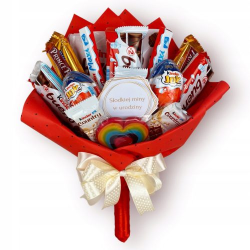  Sweet bouquet of Kinder chocolates