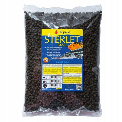  Food for sturgeons Tropical Sterlet Basic size L 20 kg