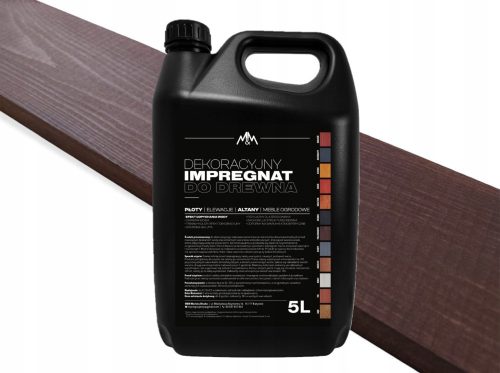 Impregnating Agent Wood Color M&M Rosewood 5l