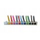  Wooden Colored Pencil Sorter ORGANIZER Montessori 12