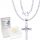  Silver Chain 925 Cross Communion Baptism Engraving