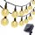  GARLAND SOLAR GARDEN LAMPS 50 LED BALLS 9.5M