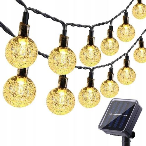  GARLAND SOLAR GARDEN LAMPS 50 LED BALLS 9.5M