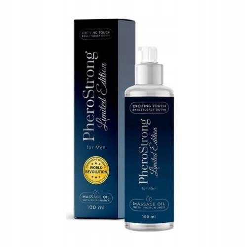  PheroStrong Limited Edition For Men Massage Oil With Pheromones 100 ml massage oil with pheromones