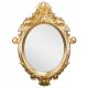 Bathroom Mirror Mirror Style Decor Wall Oval Plastic Frame 600 x 850 mm