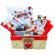  Gift Basket Set of KINDER Sweets Gift Box Birthday Name Day