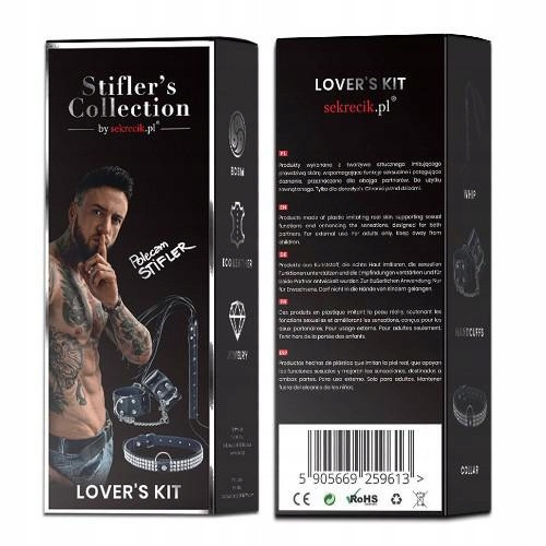  BDSM Medica Group Set Black 3 Pieces