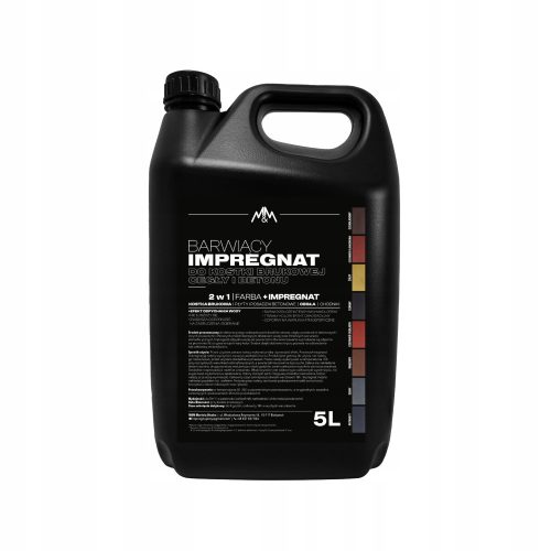 Impregnating paint for concrete paving stones 5l anthracite