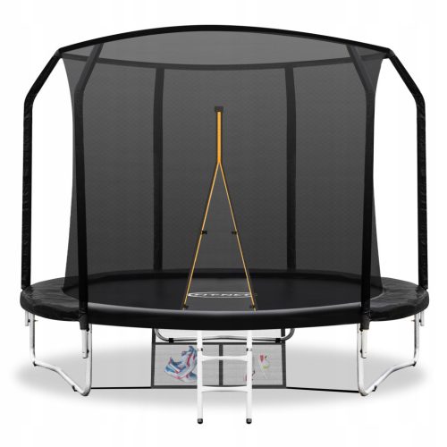  GARDEN TRAMPOLINE 255CM 8FT WITH NET AND LADDER