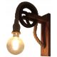  MGM ROPE 1 hanging lamp - E27 light points