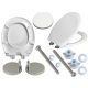  ESTIVA toilet seat, white polypropylene