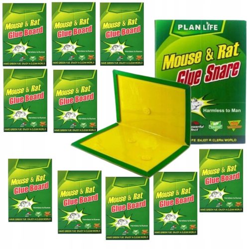  10x BUZZRAP LEP MOUSE TRAP LARGE