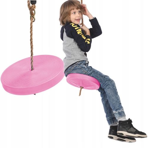 Garden swing seat for children 43517 pink