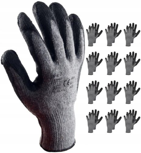 Gants en coton ART.MAS RECO, taille 9 - L, 12 paires