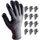 Gants en coton ART.MAS RECO, taille 9 - L, 12 paires