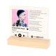 Pictures on the wall SPOTIFY SONG PHOTO STAND MADE OF WHITE GLASS
