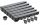 LINE DRAINAGE H105-Grid GALVANIZED SET 6 m