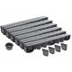 LINE DRAINAGE H105-Grid GALVANIZED SET 6 m