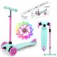  Kidwell HUBAUNO01A3 Three-Wheel Scooter Pink, Green