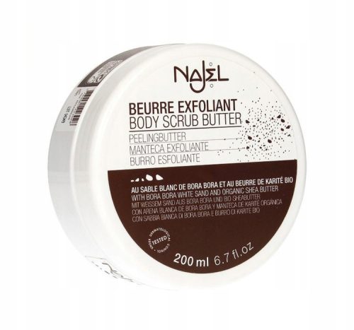  NAJEL SCRUB BODY BUTTER WITH SEA SALT 200 ml