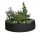  Perfectlife flowerpot 127 cm x 127 x 30 cm, black plastic