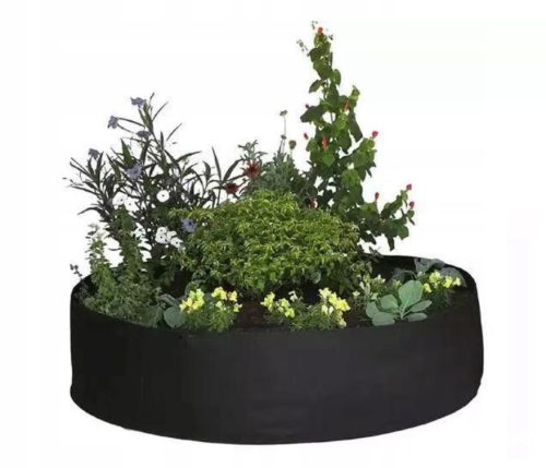  Perfectlife flowerpot 127 cm x 127 x 30 cm, black plastic