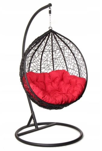 Garden chair, hanging KDK-Design freestanding hanging chair 93 cm 120 kg