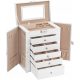  Zanzara SE0669 jewelry box white 32x26x15.5 cm