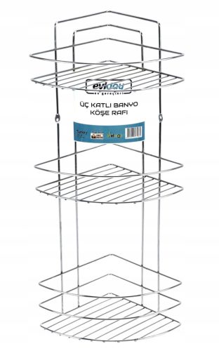  Eviday PK03 bathroom shelf 21x21x61 cm chrome