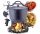  HUNTING POT CAST IRON POT FOR CAMPFIRE STANDING 4L KAMILLE