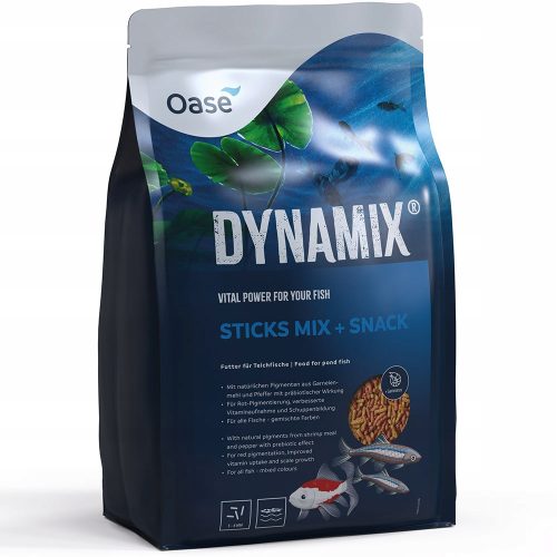  Oase Dynamix Sticks Mix + Snack 8L Treats. KOI