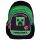 Minecraft Themed Three-Compartment Backpack for School Kids