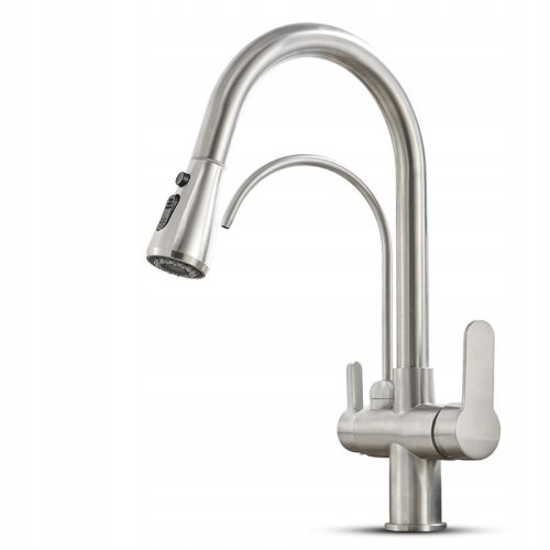 CHDE Retro Prestige silver stand kitchen faucet