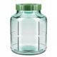 Food container Moonshine glass 10 l, green